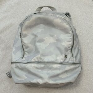 Lululemon Backpack Limited Edition Camo White